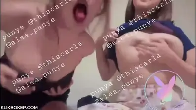 Dokumentasi 2 Gadis Semok Cantik Live Kasur
