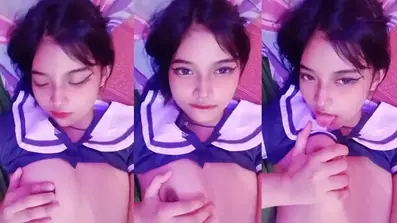 Remas Toket Nabila Sampai Pentil Becek